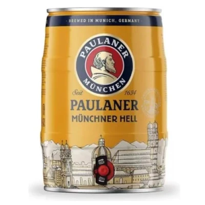 Abbildung von Paulaner Original Münchner Hell PartyfassHelles Bier spritzig mildDOSE(1x5l)
