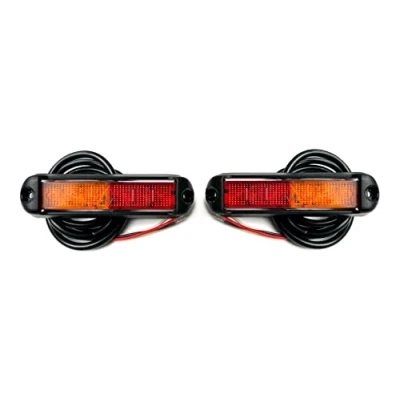 Abbildung von MelTruck® 2x 3 Funktions LED Rückleuchte 12V 24V E9 für LKW PKW Anhänger Trailer Wohnwagen Quads