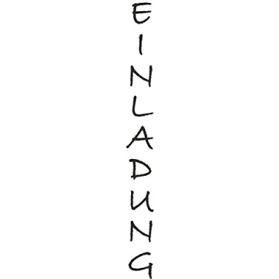 Abbildung von Heyda Motivstempel &#039;Einladung&#039; 10x1cm