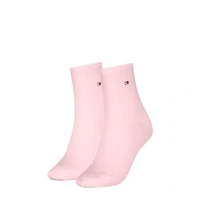 Abbildung von Tommy Hilfiger Short SOCK 2 PACK Socken, Damen, Größe: 39 42, Light pink