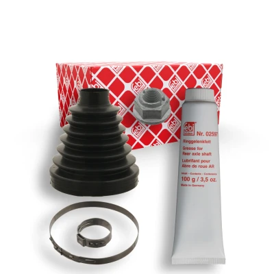 Abbildung von FEBI BILSTEIN 30085 Achsmanschette Hinterachse, radseitig Thermoplast MERCEDES BENZ: ML Klasse