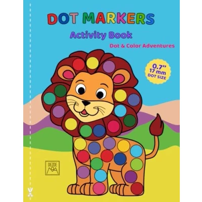 Abbildung von Dot Markers Activity Book: Coloring Book For Kids Ages 2 5 (Dot Books, Band 1)