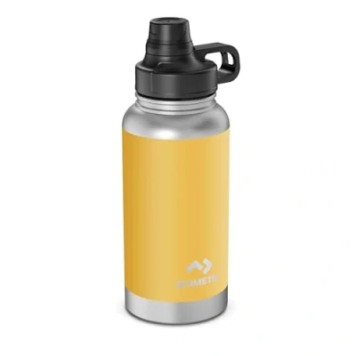 Abbildung von Dometic Thermo Bottle 90 Thermosflasche 900ml Größe Trinkflasche Edelstahl Spülmaschinenfest, BPA Frei, Doppelwandig Thermoskanne, Isolierflasche Glow