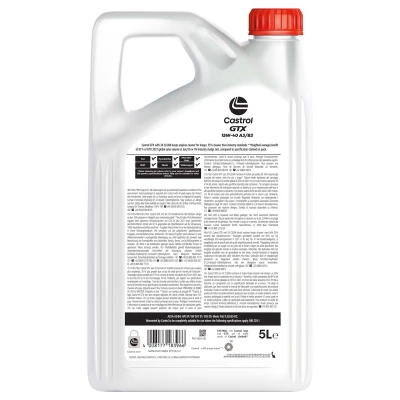Abbildung von Castrol GTX A3/B3 15W 40 5l Motoröl 15F629 VOLKSWAGEN: Touran I, Caddy 2 Kastenwagen, Golf 5 Schrägheck, MERCEDES BENZ: C Klasse Limousine