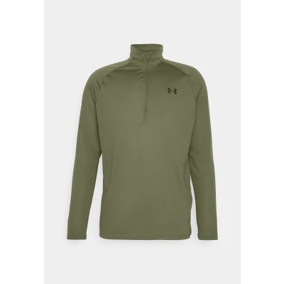 Abbildung von Under Armour TECH ZIP Langarmshirt, Herren, Größe: Small, Marine green/black