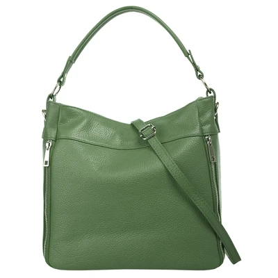 Abbildung von Cluty Henkeltasche, echt Leder, Made in Italy