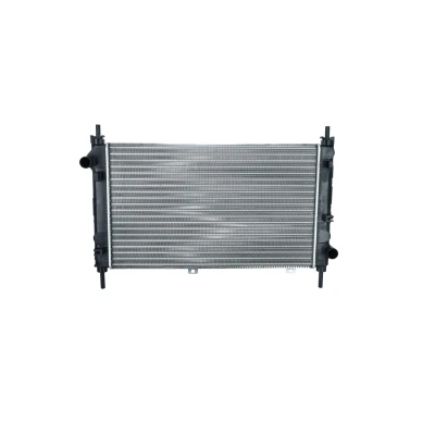 Abbildung von NRF 509528A Kühler, Motorkühlung Aluminium 610 378 23 FULL KIT Kühlrippen mechanisch gefügt FORD: Cougar Coupe, MONDEO 2 Stufenheck,