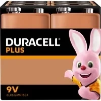 Abbildung von Duracell Batterie 9V Block E Plus Power 4er Blister
