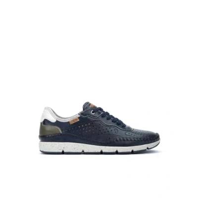Abbildung von Pikolinos Sneakers in Leder Fuencarral für Männer Farbe Azul