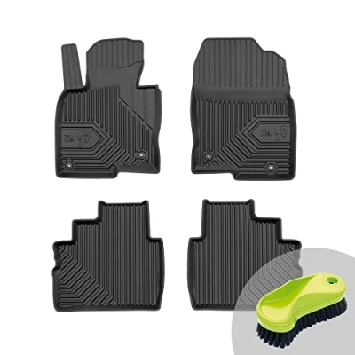 Abbildung von FROGUM No.77 Gummimatten Ganzjahresset von Auto Fußmatten Autofussmatten für Mazda CX 5 II ab 2017 Langlebiges TPE Material