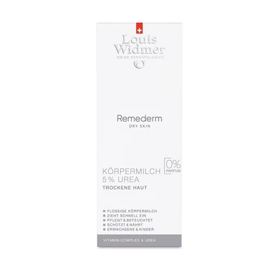 Abbildung von Widmer Remederm Körpermilch 5% Urea unparfümiert