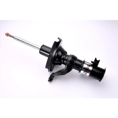 Abbildung von Magnum Technology AG4031MT Stoßdämpfer Vorderachse links Gasdruck Zweirohr Federbein oben Stift, unten Platte HONDA: CIVIC 7 Hatchback
