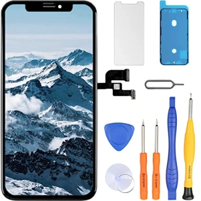 Abbildung von LL TRADER Display für iPhone XS LCD 5.8&quot; Bildschirm Ersatz FHD Touchscreen 3D Touch Digitizer Rahmen Montage und Reparaturkits