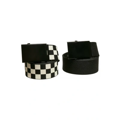 Abbildung von Urban Classics Gürtel, Herren, Größe: S/M, Black/offwhite