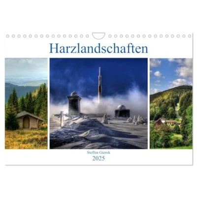 Abbildung von Harz Landschaften (Wandkalender 2025 DIN A4 quer), CALVENDO Monatskalender