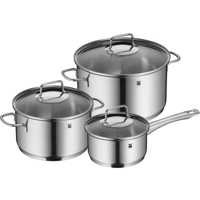 Abbildung von WMF Topf Set &quot;Astoria&quot;, Cromargan Edelstahl Rostfrei 18/10, (Set, 6 tlg.), hochglanzpoliert, hochwertige Qualität, breiter Schüttrand