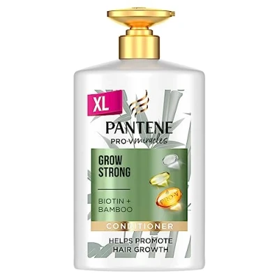 Abbildung von Pantene Pro V Pflegespülung, Miracles, Grow Strong (1L), Haarpflege, Haarwuchsmittel Frauen, mit Biotin &amp; Bambus, Pump Spender, hilft Haarausfall zu reduzieren, (Auslaufmodell)