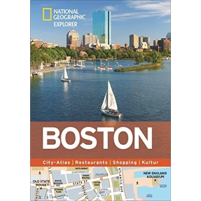 Abbildung von NATIONAL GEOGRAPHIC Explorer Boston: City Atlas, Restaurants, Shopping, Kultur