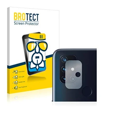 Abbildung von BROTECT Schutzglas für OnePlus Nord N10 5G (NUR Kameraschutz) Schutzfolie Panzer Folie Glas [Extrem Kratzfest 9H, Anti Fingerprint,