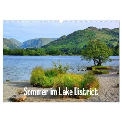 Abbildung von Sommer im Lake District (Wandkalender 2025 DIN A3 quer), CALVENDO Monatskalender