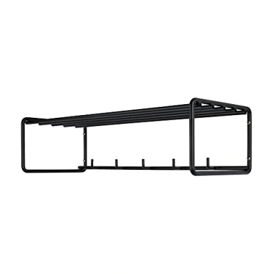 Abbildung von Spinder Design Garderobenleiste &quot;CLINT 2&quot;, (1 St.), Wandgarderobe aus Stahl im Skandinavischen Stil