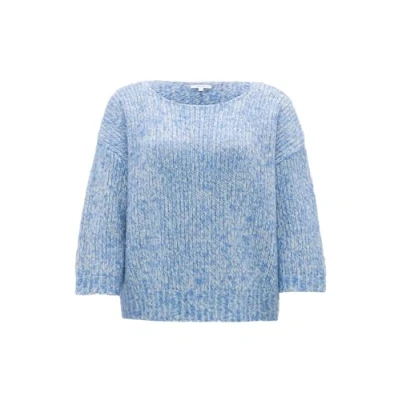 Abbildung von Opus Strickpullover, Damen, Größe: Large, Blue salt