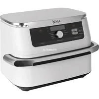 Abbildung von NINJA Heißluftfritteuse AF500EUWH Foodi FlexDrawer Doppel