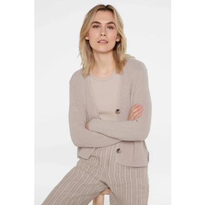 Abbildung von SENSES.THE LABLE Cardigan, im Rippstrickmuster