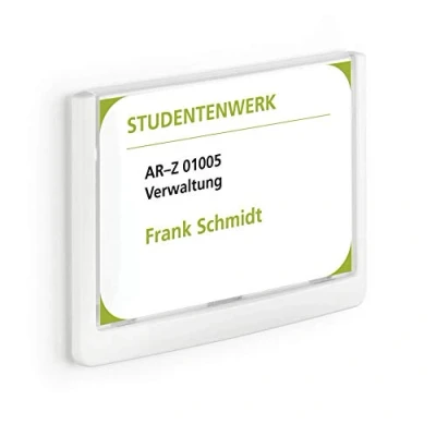 Abbildung von DURABLE Türschild 14,9 x 10,55 cm weiß
