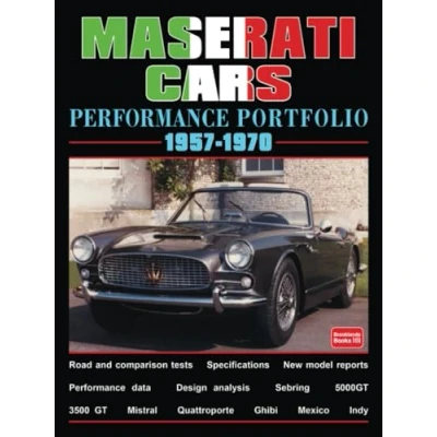 Abbildung von MASERATI PERFORMANCE PORTFOLIO 1957 1970: Road Test Book