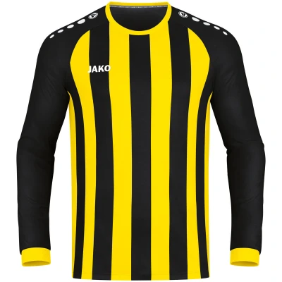 Abbildung von JAKO Kinder Trikot Inter (Langarm), Schwarz/Citro, 140