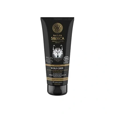 Abbildung von Natura Siberca Men Outdoor Schutz Gesichts und Handcreme Wolf code, 80 ml