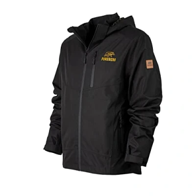 Abbildung von Forsberg Regenjacke / wasserabweisende Jacke, Herren, Größe: Medium, Schwarz bronze