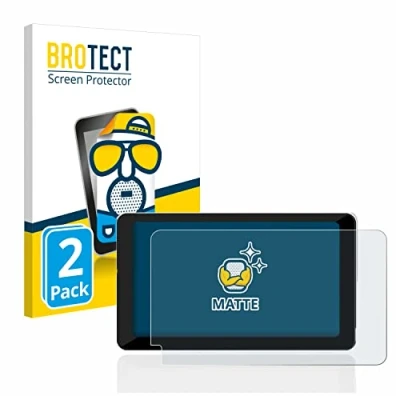 Abbildung von BROTECT Entspiegelungs Schutzfolie für Carpuride 701 7&quot; (2 Stück) Matte Displayschutz Folie, Anti Reflex, Fingerprint