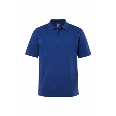 Abbildung von JP1880 Knopfleiste Kragen Poloshirt, Herren, Größe: Large, Dark sapphire