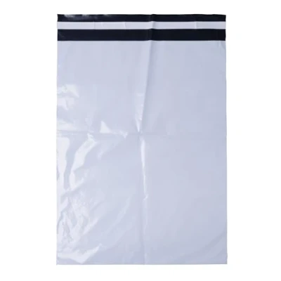Abbildung von OFFICE PRODUCTS Versandtaschen Plastik Warensendung / 50 Stück/aus LDPE Folie/Versandtaschen Blickdich 80 x 55 5 cm/Farbe: Weiße