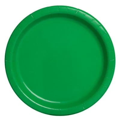 Abbildung von Teller Smaragdgrün 23cm 16 Stück