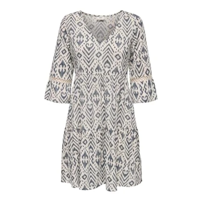Abbildung von JDY Jdydora DODO 3/4 Short Jerseykleid, Damen, Größe: Small, Eggnog