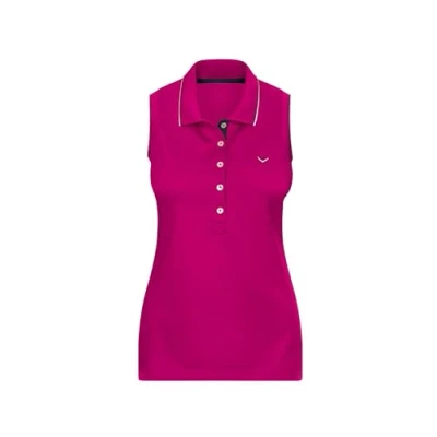Abbildung von Trigema Shirttop &quot;TRIGEMA Ärmelloses Poloshirt mit kontrastfarbigen Akzenten&quot;, (1 tlg.)