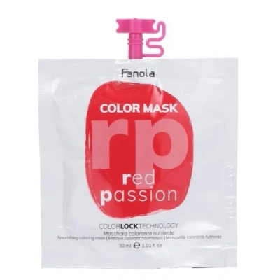 Abbildung von Fanola Color Mask Farbmaske Mini 30 ml Red Passion