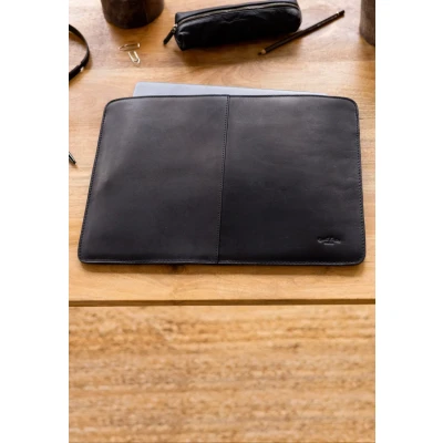 Abbildung von Gusti Leder LUKE Notebooktasche, Größe: One Size, Schwarz
