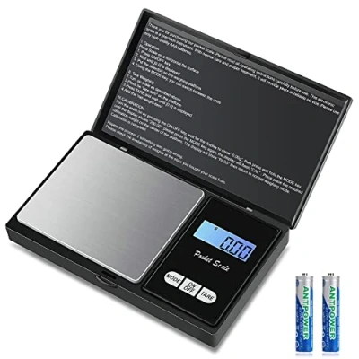 Abbildung von 500g/0,01g Taschenwaage,500 x 0.01g Digitale Taschenwaage,Präzisions Mini Küchenwaage, Digitalwaage Feinwaage Goldwaage Münzwaage, Multifunktion für Küche, Tee, Hefe, Kaffee,Schmuck, Kräuter