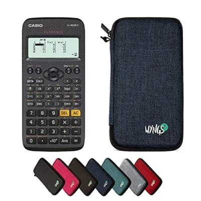 Abbildung von CALCUSO Sparpaket Blau mit Taschenrechner Casio FX 82DE X ClassWiz