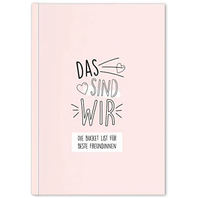 Abbildung von CUPCAKES &amp; KISSES Notizbuch Bucket List Buch für Beste Freundinnen