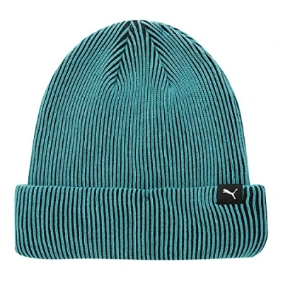 Abbildung von PUMA Unisex Mütze MAPF1 Classic Cuff Beanie, Mercedes AMG Türkis/Schwarz One Size