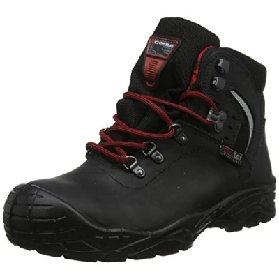 Abbildung von Cofra 22070 001.W41 SUMMIT UK S3 WR SRC Sicherheitsstiefel, Schwarz/Rot, Größe 41