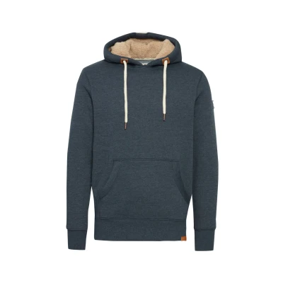 Abbildung von Solid Sdtriphood Kapuzenpullover, Herren, Größe: Small, Mottled blue