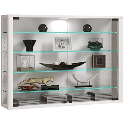 Abbildung von VCM Hängevitrine Wandvitrine Glasvitrine Vitrosa L (1 St)