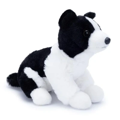 Abbildung von Zappi Co Scout der Border Collie Plüschhund (20cm) Weicher Schäferhund Recycelt, Liebenswerter und Energiegeladener Spielkamerad