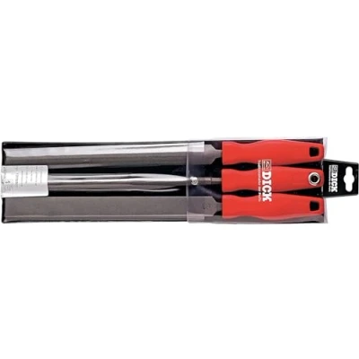 Abbildung von Dick 13102500 Feilen Satz Hieb 1, 3 teilig Länge 250 mm 1 Set (13102500)